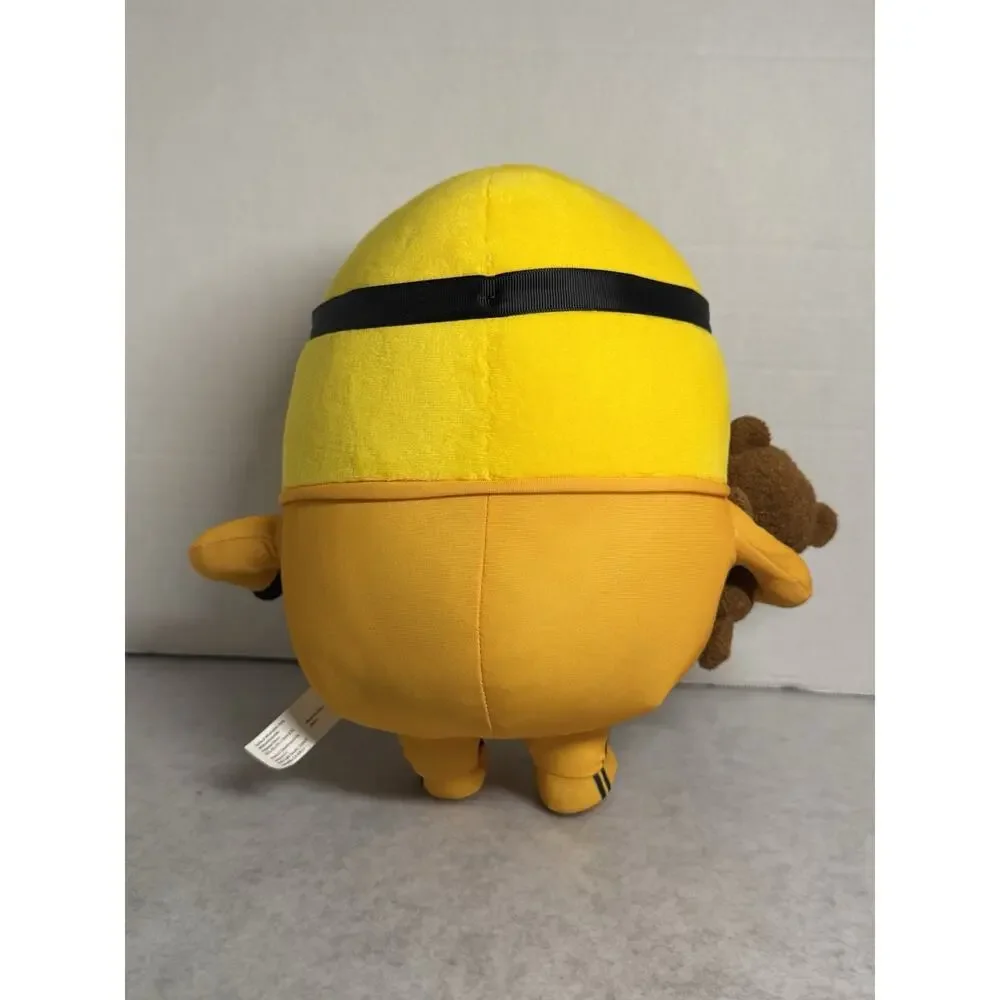 Minions Bob with Teddy Bear Plush Toy 10 inch Illumination Rise Of Gru Ninja